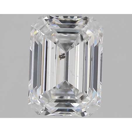 Diament szlif szmaragdowy, 1.51ct, SI2, E, GIA 6422892195